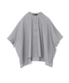 【マーコート/MARcourt】のmizuiro ind スタンドカラーワイドシャツ 人気、トレンドファッション・服の通販 founy(ファニー) ファッション Fashion レディースファッション WOMEN トップス・カットソー Tops/Tshirt シャツ/ブラウス Shirts/Blouses おすすめ Recommend スリット Slit ベーシック Basic ポケット Pocket 夏 Summer 定番 Standard 無地 Plain Color thumbnail グレー|ID: prp329100004059587 ipo3291000000028569449