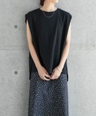 【アーバンリサーチ/URBAN RESEARCH】のノースリーブチュニックカットソー 人気、トレンドファッション・服の通販 founy(ファニー) ファッション Fashion レディースファッション WOMEN トップス・カットソー Tops/Tshirt キャミソール / ノースリーブ No Sleeves カットソー Cut and Sewn 2024年 2024 2024春夏・S/S Ss,Spring/Summer,2024 S/S・春夏 Ss・Spring/Summer おすすめ Recommend シンプル Simple スリーブ Sleeve ベーシック Basic リラックス Relax 夏 Summer thumbnail BLACK|ID: prp329100004059772 ipo3291000000028012207