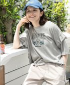 【ニコアンド/niko and】のフリルアソートプリントTシャツ 人気、トレンドファッション・服の通販 founy(ファニー) ファッション Fashion レディースファッション WOMEN トップス・カットソー Tops/Tshirt シャツ/ブラウス Shirts/Blouses ロング / Tシャツ T-Shirts おすすめ Recommend シンプル Simple デニム Denim フリル Frills ワイド Wide ヴィンテージ Vintage thumbnail グレー15|ID: prp329100004059810 ipo3291000000027650614