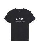 【アーペーセー/A.P.C.】のRue Madame Tシャツ 黒|ID: prp329100004060208 ipo3291000000027536043