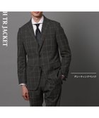 【グローバルワーク/GLOBAL WORK / MEN】のストレッチTRジャケット/Salon de GW/163826 グレーウィンドウペン17|ID: prp329100004060284 ipo3291000000029539177