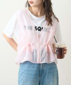 【チャオパニックティピー/CIAOPANIC TYPY】のシアーナイロンフィッシングクロップド丈ベスト 人気、トレンドファッション・服の通販 founy(ファニー) ファッション Fashion レディースファッション WOMEN アウター Coat Outerwear トップス・カットソー Tops/Tshirt ベスト/ジレ Gilets/Vests クロップド Cropped シンプル Simple スリーブ Sleeve デニム Denim トレンド Trend ドローコード Draw Cord ノースリーブ No Sleeve バランス Balance フレンチ French ベスト Vest ペプラム Peplum ボトム Bottom おすすめ Recommend 夏 Summer thumbnail ピンク|ID: prp329100004061086 ipo3291000000027723094