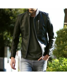 【メンズビギトーキョー/Men's Bigi / MEN】のシングルライダースレザージャケット 人気、トレンドファッション・服の通販 founy(ファニー) ファッション Fashion メンズファッション MEN ジャケット Jacket エレガント 上品 Elegant |ID:prp329100004061266