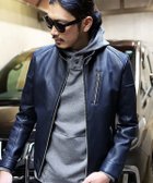 【メンズビギトーキョー/Men's Bigi / MEN】のシングルライダースレザージャケット 人気、トレンドファッション・服の通販 founy(ファニー) ファッション Fashion メンズファッション MEN ジャケット Jacket エレガント 上品 Elegant thumbnail ネイビー|ID: prp329100004061266 ipo3291000000028550983