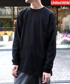 【その他のブランド/Other】のUNITED ATHLE/5.6オンス リブロングスリーブTシャツ 長袖無地ロンT カットソー 5011 24AW 人気、トレンドファッション・服の通販 founy(ファニー) ファッション Fashion レディースファッション WOMEN トップス・カットソー Tops/Tshirt シャツ/ブラウス Shirts/Blouses ロング / Tシャツ T-Shirts カットソー Cut and Sewn アンダー Under インナー Inner カットソー Cut And Sew シンプル Simple ジャケット Jacket スポーツ Sports セットアップ Set Up 定番 Standard 長袖 Long Sleeve ビッグ Big ベーシック Basic 無地 Plain Color ラグジュアリー Luxury ロング Long ワイド Wide ワーク Work 再入荷 Restock/Back In Stock/Re Arrival 送料無料 Free Shipping 2024年 2024 2024-2025秋冬・A/W Aw/Autumn/Winter/Fw/Fall/2024-2025 thumbnail BLK|ID: prp329100004061966 ipo3291000000028867690