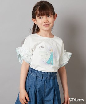 【アー ヴェー ヴェー/a.v.v / KIDS】の100-140 袖フリルTシャツ 人気、トレンドファッション・服の通販 founy(ファニー) ファッション Fashion キッズファッション KIDS 洗える Washable キャラクター Character キュロット Culottes シフォン Chiffon ショート Short シンプル Simple ストーン Stone 人気 Popularity パール Pearl フリル Frills プリント Print ボトム Bottom モチーフ Motif ラベンダー Lavender 再入荷 Restock/Back In Stock/Re Arrival おすすめ Recommend |ID:prp329100004062153