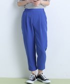 【ラナン/Ranan】の美脚シルエットタッククロップドパンツ 人気、トレンドファッション・服の通販 founy(ファニー) ファッション Fashion レディースファッション WOMEN パンツ Pants イエロー Yellow ギャザー Gather サンダル Sandals ジャケット Jacket スキニー Skinny ストレッチ Stretch スニーカー Sneakers ツイル Twill デニム Denim 定番 Standard フレア Flare 2022年 2022 2022 春夏 S/S Ss,Spring/Summer,2022 プチプライス・低価格 Affordable thumbnail ブルー|ID: prp329100004062352 ipo3291000000028477389