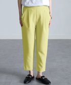 【ラナン/Ranan】の美脚シルエットタッククロップドパンツ 人気、トレンドファッション・服の通販 founy(ファニー) ファッション Fashion レディースファッション WOMEN パンツ Pants イエロー Yellow ギャザー Gather サンダル Sandals ジャケット Jacket スキニー Skinny ストレッチ Stretch スニーカー Sneakers ツイル Twill デニム Denim 定番 Standard フレア Flare 2022年 2022 2022 春夏 S/S Ss,Spring/Summer,2022 プチプライス・低価格 Affordable thumbnail レモンイエロー|ID: prp329100004062352 ipo3291000000028477406