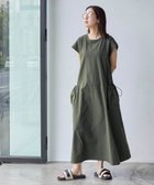 【コーエン/COEN】の【C.Mt】フレアワンピース 人気、トレンドファッション・服の通販 founy(ファニー) ファッション Fashion レディースファッション WOMEN ワンピース Dress アニマル Animal 吸水 Water Absorption ストレッチ Stretch スリーブ Sleeve フレア Flare フレンチ French ポケット Pocket 無地 Plain Color 夏 Summer thumbnail OLIVE|ID: prp329100004062575 ipo3291000000027813194