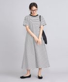 【コーエン/COEN】のUSAコットンレトロボーダーフレアマキシワンピース 人気、トレンドファッション・服の通販 founy(ファニー) ファッション Fashion レディースファッション WOMEN ワンピース Dress マキシワンピース Maxi Dress カットソー Cut And Sew シンプル Simple トレンド Trend フレア Flare ボーダー Border ポケット Pocket リラックス Relax thumbnail WHITE|ID: prp329100004062629 ipo3291000000028381546