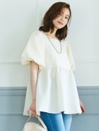 【コカ/COCA】のエンボススクエアブラウス 人気、トレンドファッション・服の通販 founy(ファニー) ファッション Fashion レディースファッション WOMEN トップス・カットソー Tops/Tshirt シャツ/ブラウス Shirts/Blouses スクエア Square スリーブ Sleeve チュニック Tunic デコルテ Decolletage フレア Flare ポケット Pocket thumbnail Ivory|ID: prp329100004063286 ipo3291000000027926994