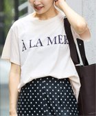 【イエナ/IENA】の《追加》A LA MER Tシャツ ナチュラル|ID:prp329100004063344