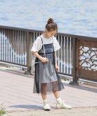 【グローバルワーク/GLOBAL WORK / KIDS】のチュールキャミセットTEEワンピース/キッズ/106567 シロ杢×ブラックチュール08|ID: prp329100004063477 ipo3291000000027537734