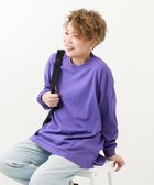 【デビロック/devirock】の無地 ビッグシルエット 袖リブ 大人 長袖Tシャツ 人気、トレンドファッション・服の通販 founy(ファニー) ファッション Fashion レディースファッション WOMEN トップス・カットソー Tops/Tshirt シャツ/ブラウス Shirts/Blouses ロング / Tシャツ T-Shirts ビッグ Big 人気 Popularity 無地 Plain Color 長袖 Long Sleeve thumbnail バイオレット|ID: prp329100004063552 ipo3291000000028327249