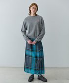 【ビショップ/Bshop】のウーステッドウール ロングキルトスカート WOMEN 人気、トレンドファッション・服の通販 founy(ファニー) ファッション Fashion レディースファッション WOMEN スカート Skirt キルト Quilt シルク Silk ロング Long 軽量 Lightweight thumbnail BLUE系1|ID: prp329100004063902 ipo3291000000028905007