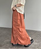 【シーピーシーエム/CPCM】の【全骨格タイプOK】ツイルカーゴスカート 人気、トレンドファッション・服の通販 founy(ファニー) ファッション Fashion レディースファッション WOMEN スカート Skirt ドローコード Draw Cord ループ Loop ロング Long thumbnail オレンジ|ID: prp329100004063975 ipo3291000000029515744