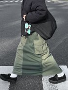 【シーピーシーエム/CPCM】の【全骨格タイプOK】ツイルカーゴスカート 人気、トレンドファッション・服の通販 founy(ファニー) ファッション Fashion レディースファッション WOMEN スカート Skirt ドローコード Draw Cord ループ Loop ロング Long thumbnail モスグリーン|ID: prp329100004063975 ipo3291000000029515746