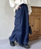 【シーピーシーエム/CPCM】の【全骨格タイプOK】ツイルカーゴスカート 人気、トレンドファッション・服の通販 founy(ファニー) ファッション Fashion レディースファッション WOMEN スカート Skirt ドローコード Draw Cord ループ Loop ロング Long thumbnail インディゴブルー|ID: prp329100004063975 ipo3291000000029515749