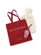 【ジェラート ピケ/gelato pique】の【ラッピング済み】ホビートートバッグ キャリーポーチSET RED[046]|ID:prp329100004064307