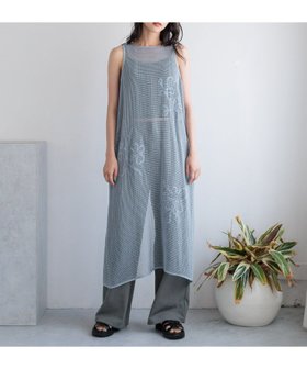 【ローリーズファーム/LOWRYS FARM】のエンブロイダリーワンピース 人気、トレンドファッション・服の通販 founy(ファニー) ファッション Fashion レディースファッション WOMEN ワンピース Dress おすすめ Recommend タンク Tank トレンド Trend メッシュ Mesh |ID:prp329100004064488