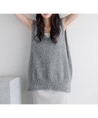 【ローリーズファーム/LOWRYS FARM】のボタンシャギーベスト 人気、トレンドファッション・服の通販 founy(ファニー) ファッション Fashion レディースファッション WOMEN アウター Coat Outerwear トップス・カットソー Tops/Tshirt ベスト/ジレ Gilets/Vests おすすめ Recommend キャミソール Camisole スリット Slit タンク Tank ベスト Vest thumbnail グレー15|ID: prp329100004065089 ipo3291000000028387631