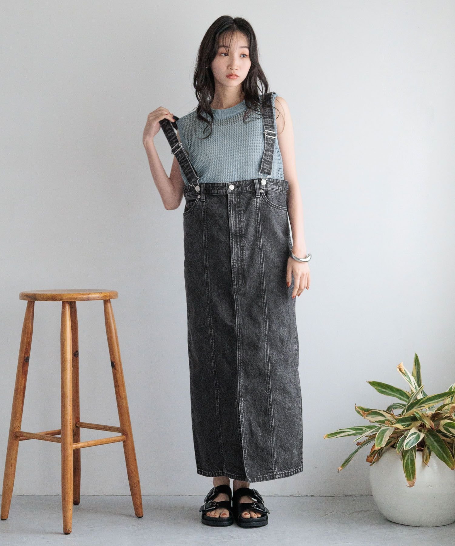 【ローリーズファーム/LOWRYS FARM】のCONE/ジャンスカ 人気、トレンドファッション・服の通販 founy(ファニー) 　ファッション　Fashion　レディースファッション　WOMEN　シルバー　Silver　ジャンスカ　Janska　デニム　Denim　ビンテージ　Vintage　 other-1|ID: prp329100004065104 ipo3291000000028381396