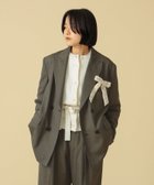 【ビームス ウイメン/BEAMS】のmaturely / ダブル ブレステッド ジャケット 人気、トレンドファッション・服の通販 founy(ファニー) ファッション Fashion レディースファッション WOMEN アウター Coat Outerwear ジャケット Jackets おすすめ Recommend ジャケット Jacket スウェット Sweat スラックス Slacks セットアップ Set Up ダブル Double デニム Denim トレンド Trend リラックス Relax 無地 Plain Color thumbnail OLIVE|ID: prp329100004065255 ipo3291000000027864275