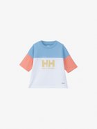 【ヘリーハンセン/HELLY HANSEN / KIDS】のハーフスリーブフットボールティー(キッズ) 人気、トレンドファッション・服の通販 founy(ファニー) ファッション Fashion キッズファッション KIDS スリーブ Sleeve ハーフ Half thumbnail シアーオレンジ×ペールブルー|ID: prp329100004065298 ipo3291000000028248686