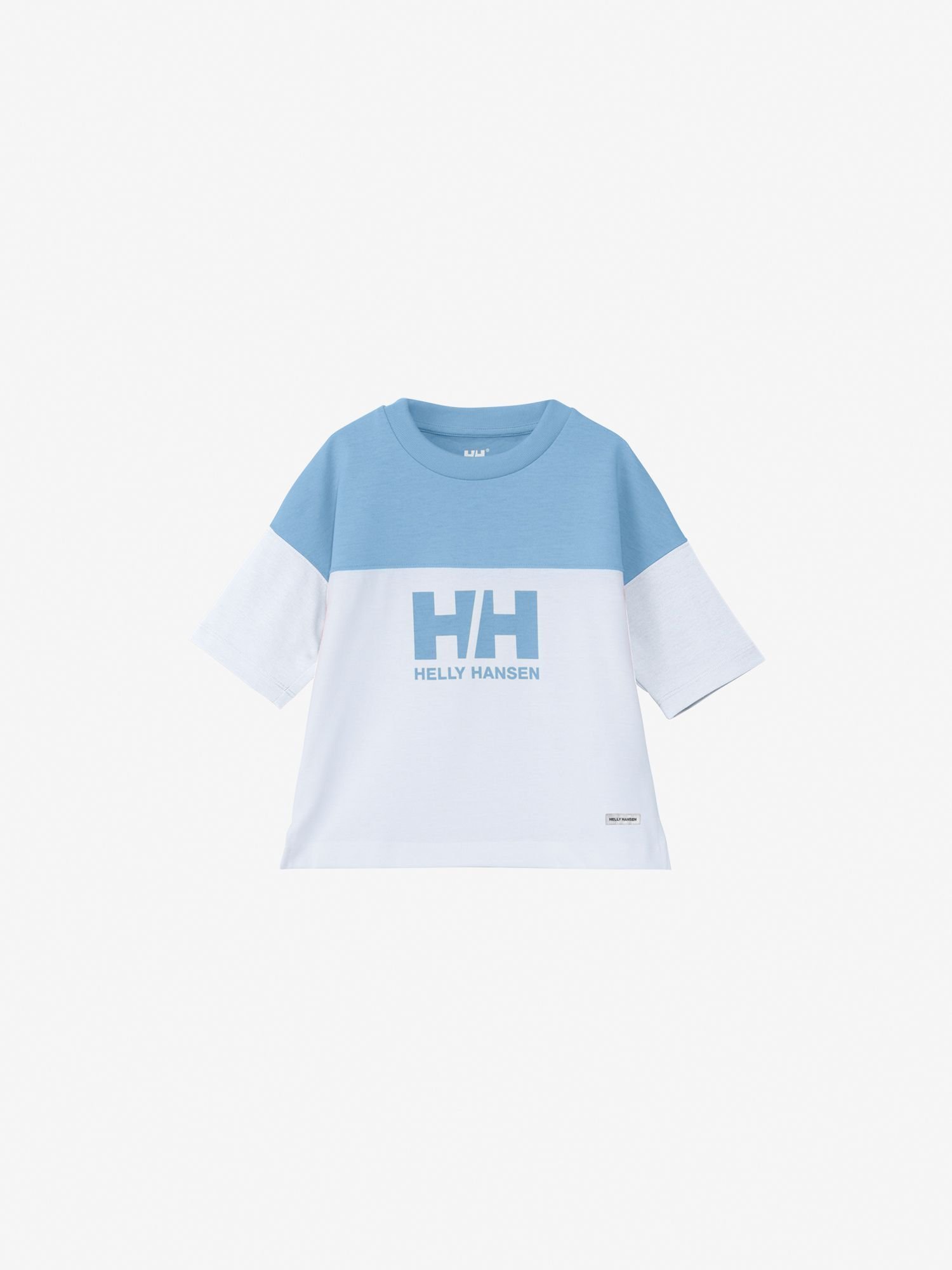 【ヘリーハンセン/HELLY HANSEN / KIDS】のハーフスリーブフットボールティー(キッズ) インテリア・キッズ・メンズ・レディースファッション・服の通販 founy(ファニー) 　ファッション　Fashion　キッズファッション　KIDS　スリーブ　Sleeve　ハーフ　Half　ペールブルー|ID: prp329100004065298 ipo3291000000028248689