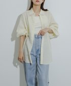 【センスオブプレイス/SENSE OF PLACE by URBAN RESEARCH】のシアーストライプシャツ 人気、トレンドファッション・服の通販 founy(ファニー) ファッション Fashion レディースファッション WOMEN トップス・カットソー Tops/Tshirt シャツ/ブラウス Shirts/Blouses 2024年 2024 2024春夏・S/S Ss,Spring/Summer,2024 S/S・春夏 Ss・Spring/Summer おすすめ Recommend キャミソール Camisole コンパクト Compact シアー Sheer ストライプ Stripe タンク Tank 夏 Summer thumbnail YEL×PPL|ID: prp329100004065352 ipo3291000000028179601