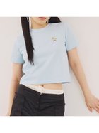 【リリーブラウン/Lily Brown】の【WEB限定カラー】リラックスLily BearTシャツ 人気、トレンドファッション・服の通販 founy(ファニー) ファッション Fashion レディースファッション WOMEN トップス・カットソー Tops/Tshirt シャツ/ブラウス Shirts/Blouses ロング / Tシャツ T-Shirts リラックス Relax thumbnail BLU[086]|ID: prp329100004065595 ipo3291000000028103465