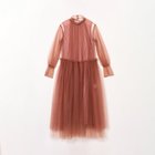 【チカ キサダ/CHIKA KISADA】のチュールドレス 人気、トレンドファッション・服の通販 founy(ファニー) ファッション Fashion レディースファッション WOMEN ワンピース Dress ドレス Party Dresses thumbnail Pink|ID: prp329100004065609 ipo3291000000027890335