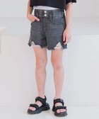 【グローバルワーク/GLOBAL WORK / KIDS】のハイウエストクラッシュデニム/キッズ/120627 人気、トレンドファッション・服の通販 founy(ファニー) ファッション Fashion キッズファッション KIDS おすすめ Recommend クラッシュ Crash ダメージ Damage 楽ちん Easy thumbnail ブラックデニム10|ID: prp329100004065693 ipo3291000000027802909