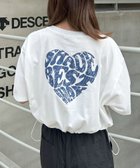 【イング/INGNI】の裾ドロストbackハートショートT 人気、トレンドファッション・服の通販 founy(ファニー) ファッション Fashion レディースファッション WOMEN おすすめ Recommend ショート Short スマホ Smartphone タンク Tank バランス Balance thumbnail オフホワイト|ID: prp329100004065717 ipo3291000000027632852