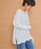 【ジャーナルスタンダード レリューム/JOURNAL STANDARD relume】の別注【MILLER/ミラー】*RELUME Light Prib L/S カットソー ホワイト|ID: prp329100004065877 ipo3291000000027538202