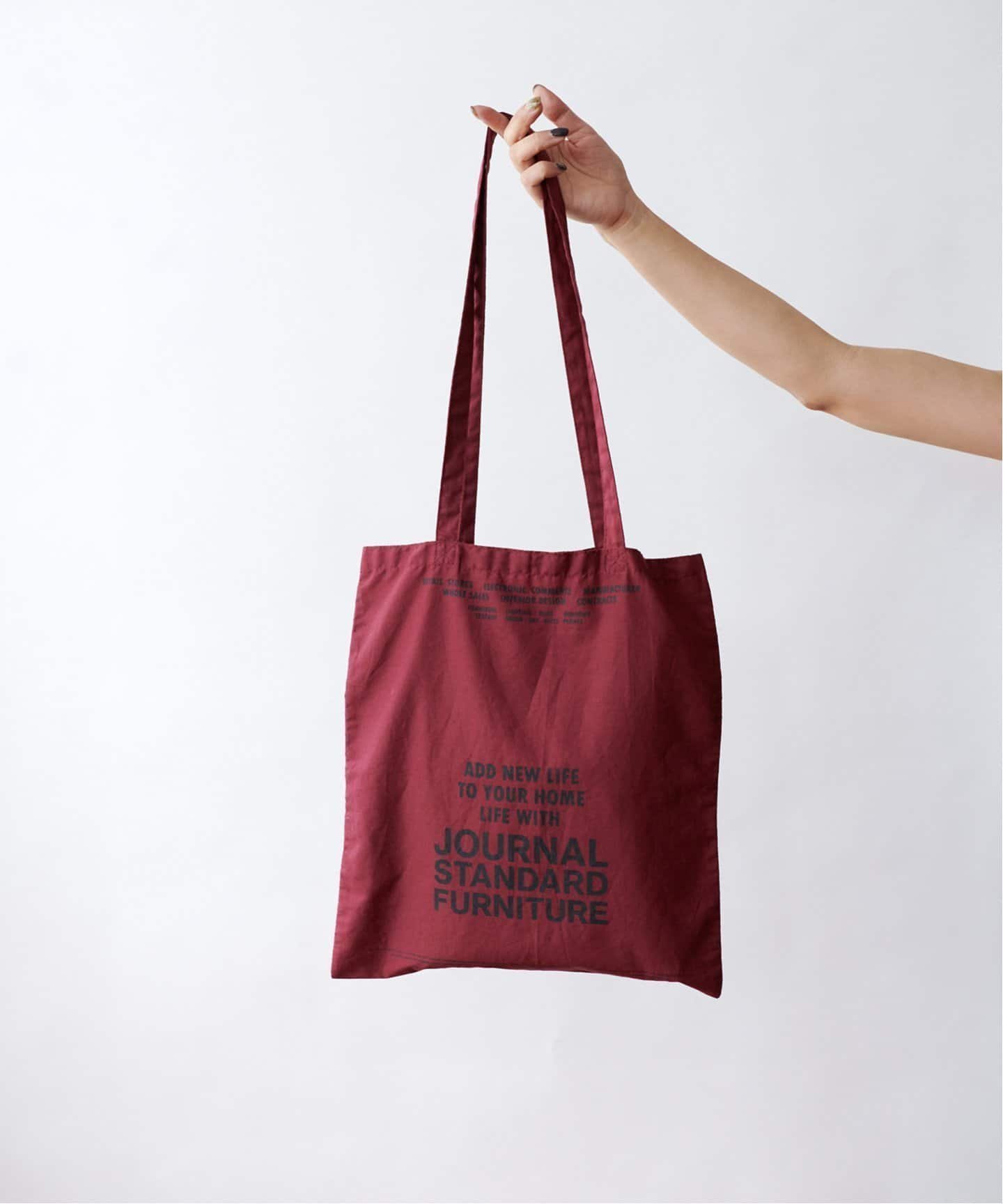 【その他のブランド/Other】のJSF TOTE トートバッグ インテリア・キッズ・メンズ・レディースファッション・服の通販 founy(ファニー) 　ファッション　Fashion　レディースファッション　WOMEN　バッグ　Bag　おすすめ　Recommend　トートバック　Tote Bag　人気　Popularity　ボルドー|ID: prp329100004066131 ipo3291000000028604959