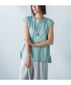 【ロートレ アモン/LAUTRE AMONT】の【WEB限定】コットンスムースノースリトップス≪洗濯機で洗える≫ 人気、トレンドファッション・服の通販 founy(ファニー) ファッション Fashion レディースファッション WOMEN トップス・カットソー Tops/Tshirt インナー Inner エレガント 上品 Elegant 洗える Washable シンプル Simple ストレッチ Stretch フラット Flat 羽織 Haori ラウンド Round ビジネス 仕事 通勤 Business thumbnail グリーン|ID: prp329100004066431 ipo3291000000028899954