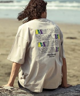 【シフォン/SHIFFON / MEN】のMark Gonzales/バックプリント半袖Tシャツ/5type/6colors 人気、トレンドファッション・服の通販 founy(ファニー) ファッション Fashion メンズファッション MEN 吸水 Water Absorption シンプル Simple ファブリック Fabric プリント Print ボトム Bottom 半袖 Short Sleeve ワイド Wide おすすめ Recommend |ID:prp329100004067328