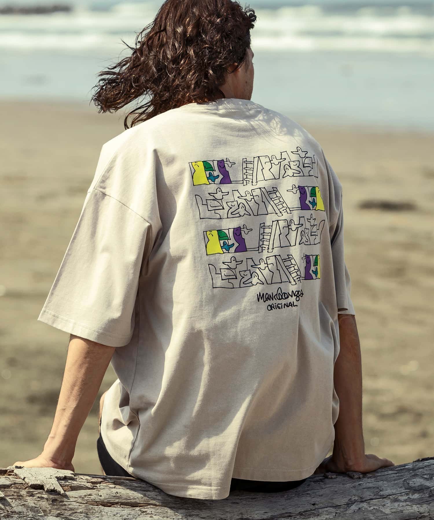 【シフォン/SHIFFON / MEN】のMark Gonzales/バックプリント半袖Tシャツ/5type/6colors 人気、トレンドファッション・服の通販 founy(ファニー) 　ファッション　Fashion　メンズファッション　MEN　吸水　Water Absorption　シンプル　Simple　ファブリック　Fabric　プリント　Print　ボトム　Bottom　半袖　Short Sleeve　ワイド　Wide　おすすめ　Recommend　 other-1|ID: prp329100004067328 ipo3291000000028676344