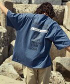 【シフォン/SHIFFON / MEN】のMark Gonzales/バックプリント半袖Tシャツ/5type/6colors 人気、トレンドファッション・服の通販 founy(ファニー) ファッション Fashion メンズファッション MEN 吸水 Water Absorption シンプル Simple ファブリック Fabric プリント Print ボトム Bottom 半袖 Short Sleeve ワイド Wide おすすめ Recommend thumbnail blue A|ID: prp329100004067328 ipo3291000000028676357