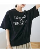 【コカ/COCA】のビッグシルエットカレッジプルオーバー 人気、トレンドファッション・服の通販 founy(ファニー) ファッション Fashion レディースファッション WOMEN トップス・カットソー Tops/Tshirt プルオーバー Pullover ヴィンテージ Vintage カットソー Cut And Sew ショルダー Shoulder スウェット Sweat ドロップ Drop プリント Print ポケット Pocket おすすめ Recommend 2024年 2024 2024春夏・S/S Ss,Spring/Summer,2024 thumbnail Black|ID: prp329100004067949 ipo3291000000027427659