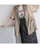 【ローリーズファーム/LOWRYS FARM】のシアーシャツジャケットSS 人気、トレンドファッション・服の通販 founy(ファニー) ファッション Fashion レディースファッション WOMEN アウター Coat Outerwear ジャケット Jackets おすすめ Recommend インナー Inner キャミ Cami サロペット Overalls シアー Sheer シンプル Simple デニム Denim ビスチェ Bustier 夏 Summer 羽織 Haori thumbnail ブラウン55|ID: prp329100004067954 ipo3291000000027536936