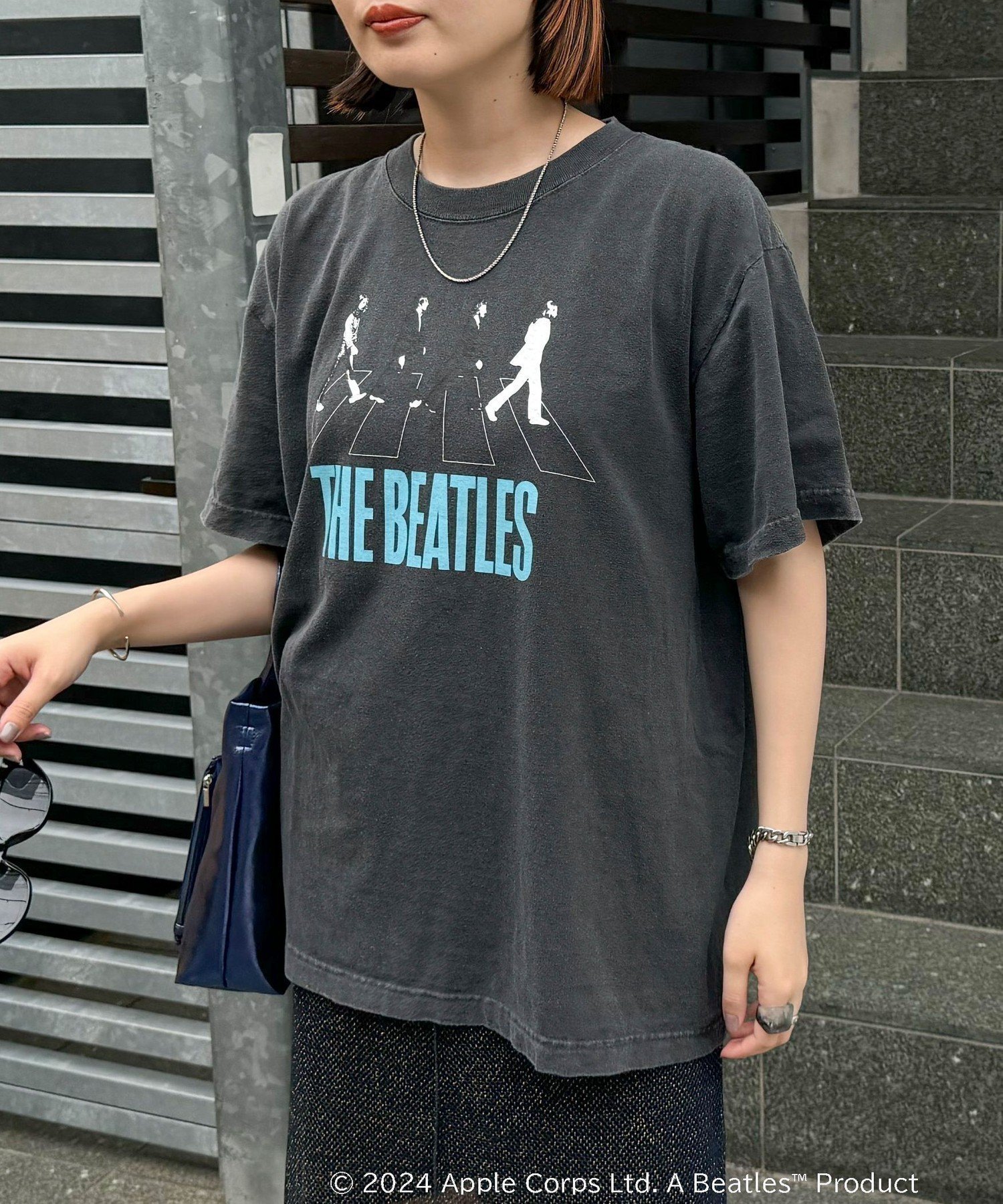 【その他のブランド/Other】の【別注】【GOOD ROCK SPEED/グッドロックスピード】THE BEATLES Tシャツ インテリア・キッズ・メンズ・レディースファッション・服の通販 founy(ファニー) 　ファッション　Fashion　レディースファッション　WOMEN　トップス・カットソー　Tops/Tshirt　シャツ/ブラウス　Shirts/Blouses　ロング / Tシャツ　T-Shirts　ウォッシュ　Wash　ヴィンテージ　Vintage　グラフィック　Graphic　シンプル　Simple　プリント　Print　別注　Special Order　2024年　2024　2024-2025秋冬・A/W　Aw/Autumn/Winter/Fw/Fall/2024-2025　チャコールグレー|ID: prp329100004068032 ipo3291000000028900515