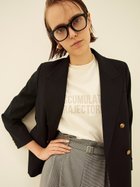 【ミラオーウェン/Mila Owen】のフロッキーロゴオーバーサイズTシャツ 人気、トレンドファッション・服の通販 founy(ファニー) ファッション Fashion レディースファッション WOMEN トップス・カットソー Tops/Tshirt シャツ/ブラウス Shirts/Blouses ロング / Tシャツ T-Shirts スタイリッシュ Stylish スリット Slit ボトム Bottom マニッシュ Mannish ルーズ Loose ワイド Wide thumbnail WHT[001]|ID: prp329100004068045 ipo3291000000028887027