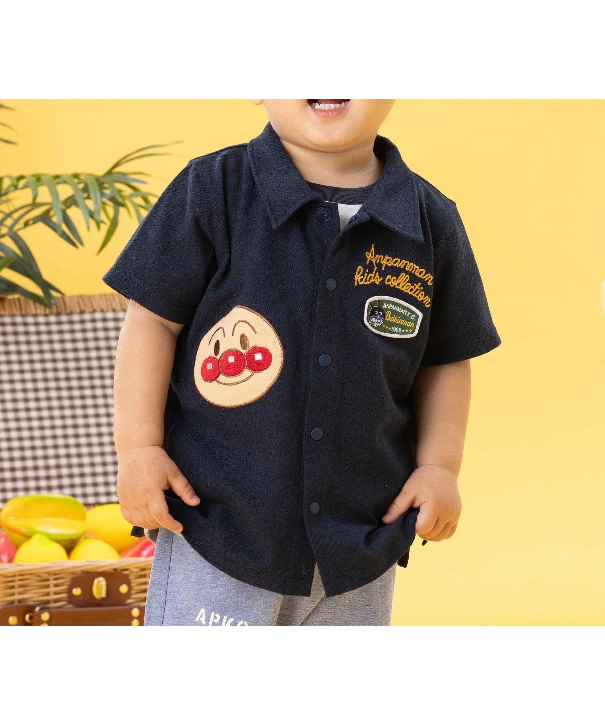 【アンパンマンキッズコレクション/ANPANMAN KIDS COLLECTION / KIDS】のAPKC/バカンス柄カノコ切替シャツ 人気、トレンドファッション・服の通販 founy(ファニー) 　ファッション　Fashion　キッズファッション　KIDS　キャラクター　Character　コレクション　Collection　切替　Switching　プリント　Print　ベビー　Baby　ボーイズ　Boys　半袖　Short Sleeve　メンズ　Mens　リラックス　Relax　夏　Summer　ギフト プレゼント　Gift Present　 other-1|ID: prp329100004068162 ipo3291000000028277468