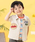 【アンパンマンキッズコレクション/ANPANMAN KIDS COLLECTION / KIDS】のAPKC/バカンス柄カノコ切替シャツ 人気、トレンドファッション・服の通販 founy(ファニー) ファッション Fashion キッズファッション KIDS キャラクター Character コレクション Collection 切替 Switching プリント Print ベビー Baby ボーイズ Boys 半袖 Short Sleeve メンズ Mens リラックス Relax 夏 Summer ギフト プレゼント Gift Present thumbnail ベージュ|ID: prp329100004068162 ipo3291000000028277473