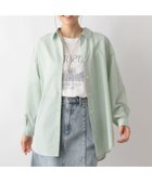 【グローバルワーク/GLOBAL WORK】のお手入れらくらくフレンチリネンシャツ/976693 人気、トレンドファッション・服の通販 founy(ファニー) ファッション Fashion レディースファッション WOMEN トップス・カットソー Tops/Tshirt シャツ/ブラウス Shirts/Blouses インナー Inner 春 Spring カーディガン Cardigan タンブラー Tumbler 定番 Standard ネップ Nep Yarn パターン Pattern ボトム Bottom リネン Linen S/S・春夏 Ss・Spring/Summer 夏 Summer thumbnail グリーンストライプ75|ID: prp329100004068171 ipo3291000000028340862