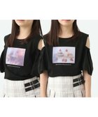 【グローバルワーク/GLOBAL WORK / KIDS】のヘビロッTEE肩あきモチーフ/キッズ/109523 人気、トレンドファッション・服の通販 founy(ファニー) ファッション Fashion キッズファッション KIDS カーゴパンツ Cargo Pants ガーリー Girly グラフィック Graphic ネックレス Necklace パール Pearl ビジュー Bijou プリーツ Pleats モチーフ Motif 人気 Popularity 吸水 Water Absorption 楽ちん Easy 猫 Cat thumbnail ブラック10|ID: prp329100004068185 ipo3291000000027690711