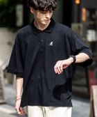 【ロッキーモンロー/Rocky Monroe】のKANGOL 別注コラボ鹿の子刺繍ポロシャツ 人気、トレンドファッション・服の通販 founy(ファニー) ファッション Fashion レディースファッション WOMEN トップス・カットソー Tops/Tshirt シャツ/ブラウス Shirts/Blouses ポロシャツ Polo Shirts コラボ Collaboration 鹿の子 Pique シンプル Simple スポーティ Sporty スラックス Slacks スリット Slit デニム Denim トレンド Trend ポロシャツ Polo Shirt 別注 Special Order メンズ Mens 無地 Plain Color リラックス Relax ワイド Wide ワンポイント One Point おすすめ Recommend エレガント 上品 Elegant thumbnail ブラック|ID: prp329100004068189 ipo3291000000027930296