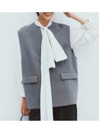 【ミラオーウェン/Mila Owen】のキーネックコクーンプルベスト 人気、トレンドファッション・服の通販 founy(ファニー) ファッション Fashion レディースファッション WOMEN アウター Coat Outerwear トップス・カットソー Tops/Tshirt ベスト/ジレ Gilets/Vests おすすめ Recommend インナー Inner コクーン Cocoon ストレッチ Stretch ベスト Vest 冬 Winter 秋 Autumn/Fall thumbnail GRY[006]|ID: prp329100004068311 ipo3291000000028513869